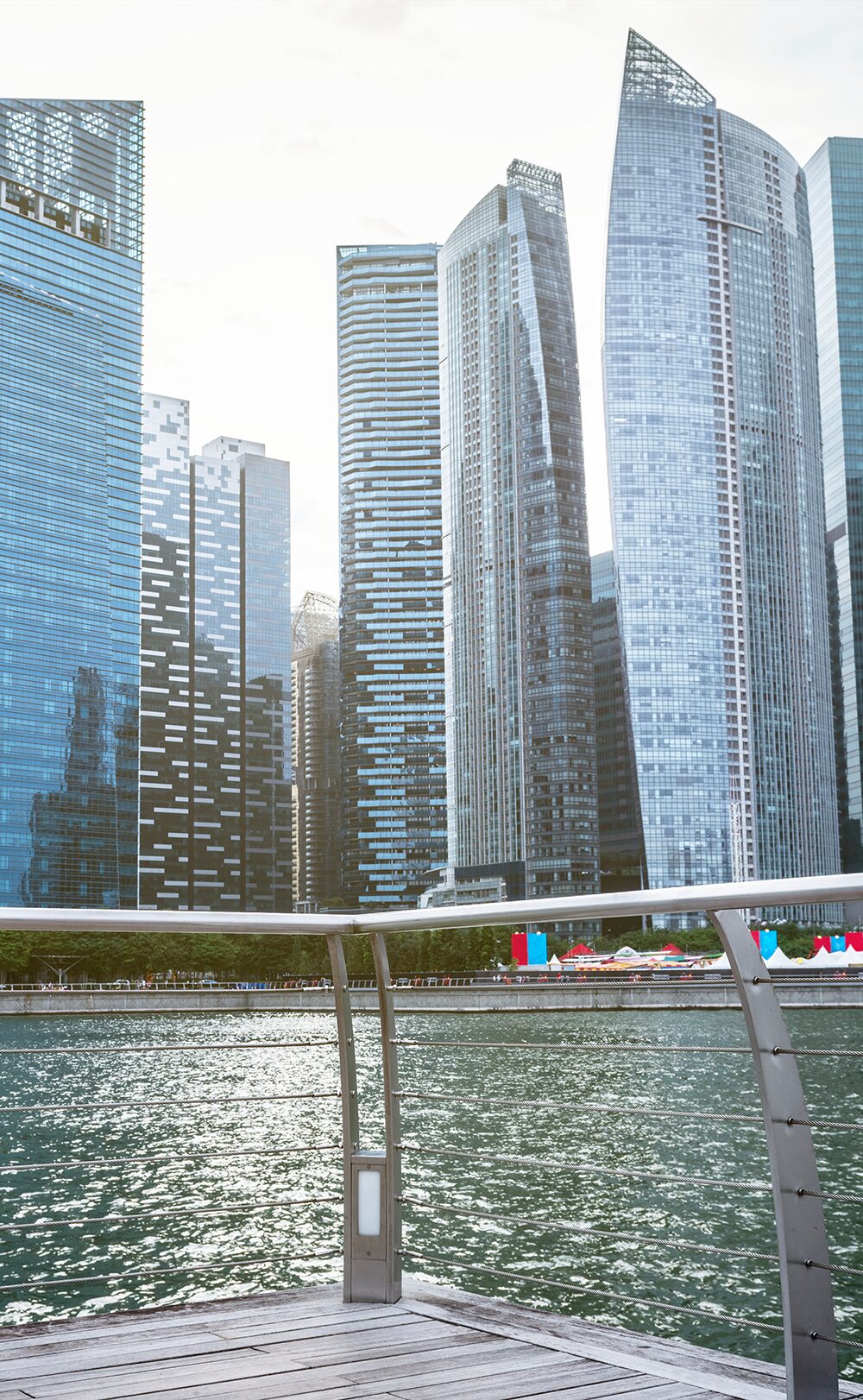 Singapore business district